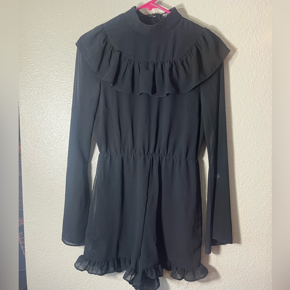 Nasty Gal black romper